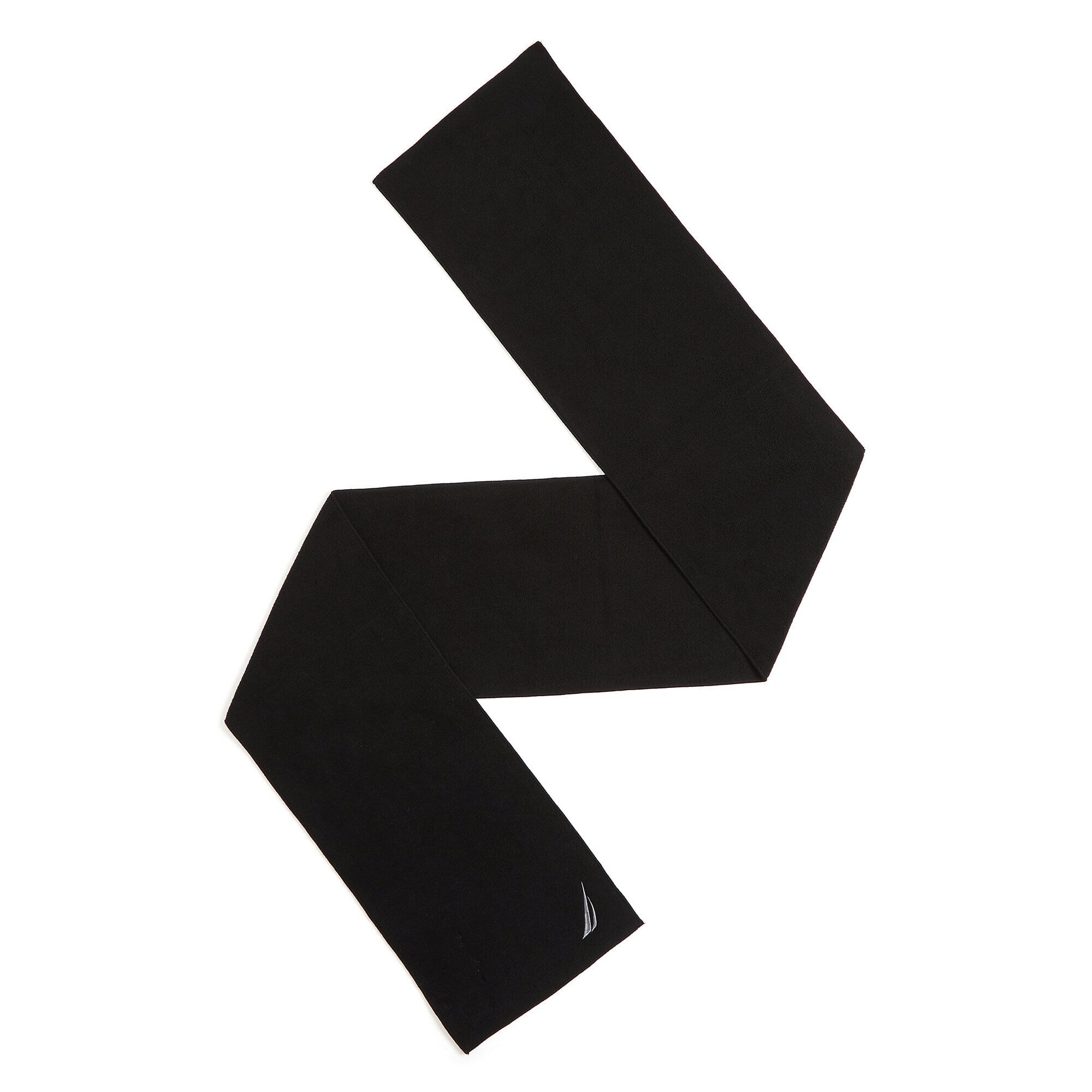 Fleece Scarf,True Black,large