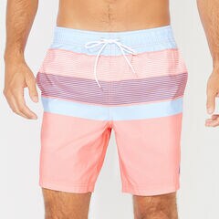 8" COLORBLOCK QUICK-DRY SWIM,Pale Coral,large