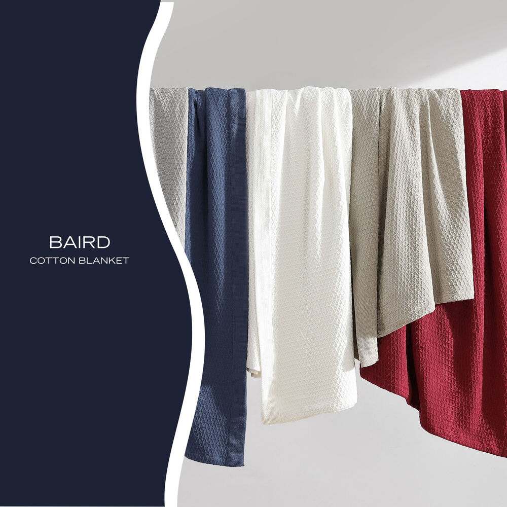 Baird Red Full/Queen Blanket,Pink Shrimp,large
