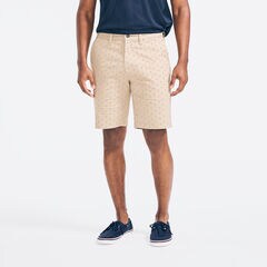 9.5" BRAND ICON LOGO PRINT SHORT,Tuscany Tan,large