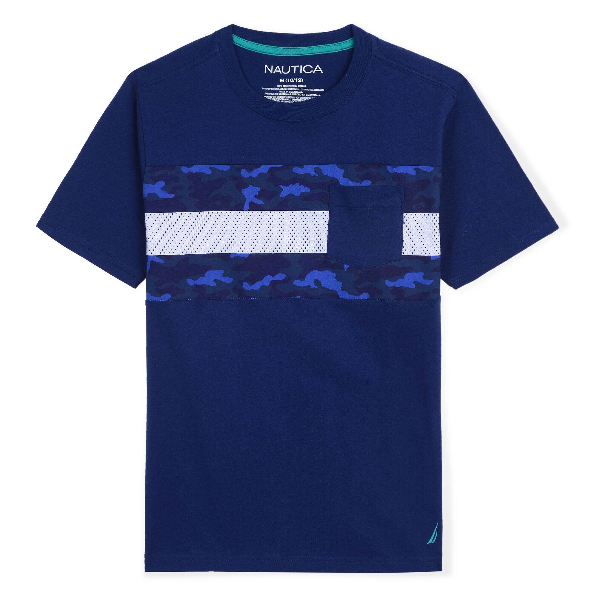 Boys' Ryan Pocket T-Shirt,Harbor Mist,large