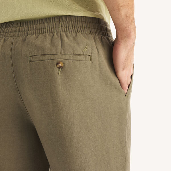 Linen Drawstring Pant