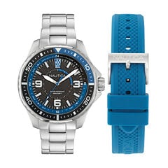 Koh May Bay Stainless Steel And Silicone Watch Box Set,Multi,large