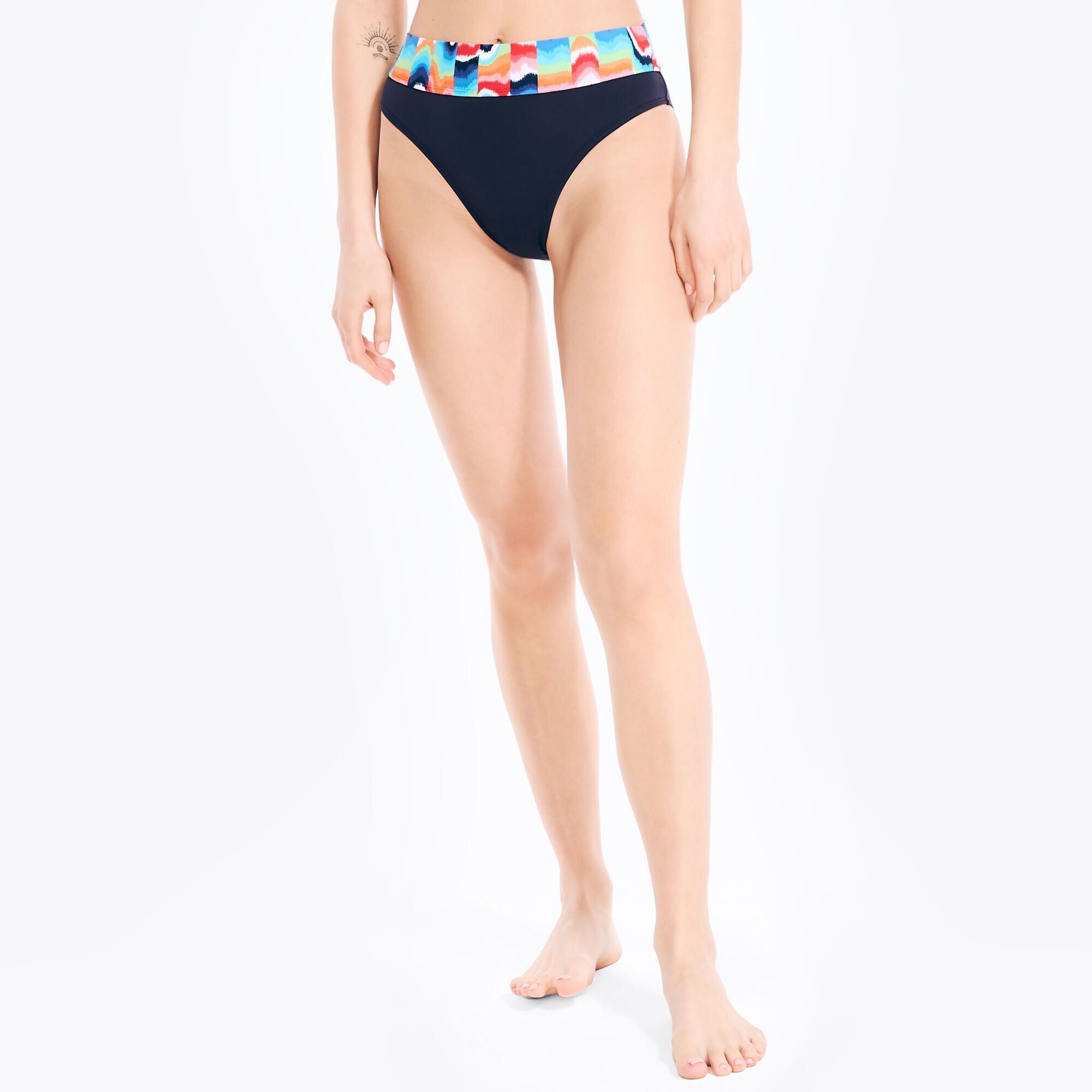 Printed Swim Brief,Stellar Blue Heather,large