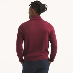 Navtech Quarter-Zip Sweater,Zinfandel,large