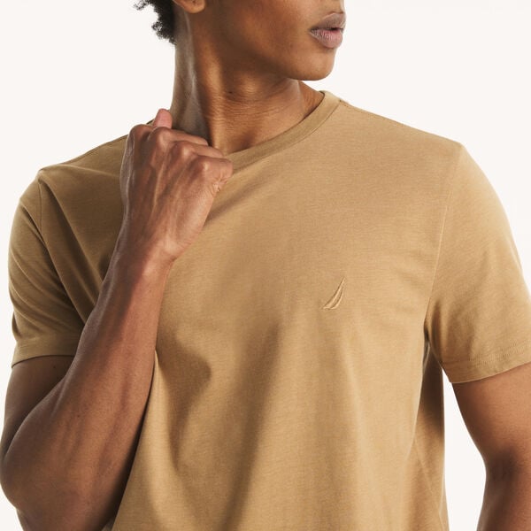 Heather Crewneck Deck T-Shirt