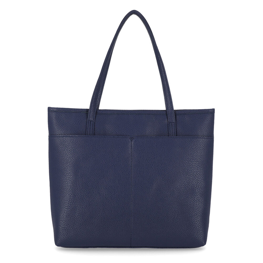 Wide Angle Tote Bag,Workshirt Blue,large