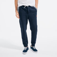 NAUTICA JEANS CO. SIDE-STRIPE JOGGER,Navy,large