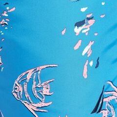 8" SUSTAINABLY CRAFTED FISH PRINT SWIM,Starry Blue,large