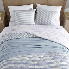 Windsor Blue Twin Comforter & Sham Set,Navy Dusk,large