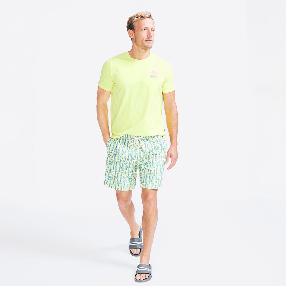 SUSTAINABLY CRAFTED SURF CLUB GRAPHIC T-SHIRT,Cabana Yellow,large