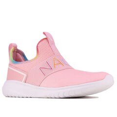 GIRLS' LOGO-STRAP SNEAKER,Reckoning Red,large