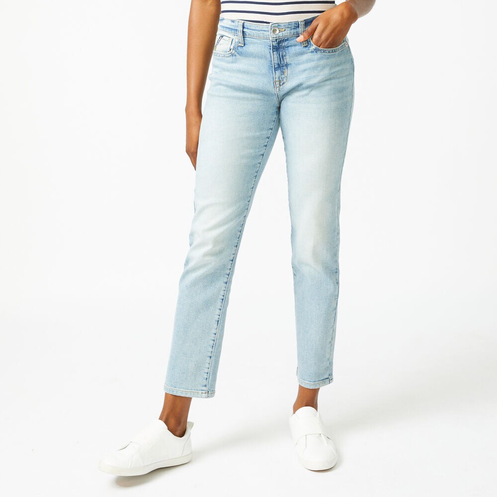 NAUTICA JEANS CO. MID-RISE STRAIGHT DENIM,Noon Blue,large