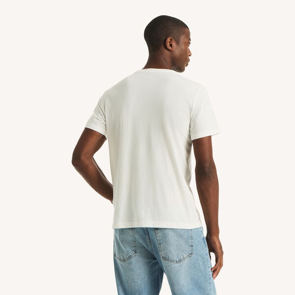 Flocked Nautica Heritage Logo Graphic T-Shirt