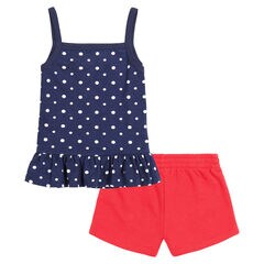 TODDLER GIRLS' TANK 2PC TERRY SHORT SET (2T-4T),Antique White Wash,large
