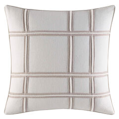 Abbot Rope Trim Throw Pillow,Rolling River Wash,large