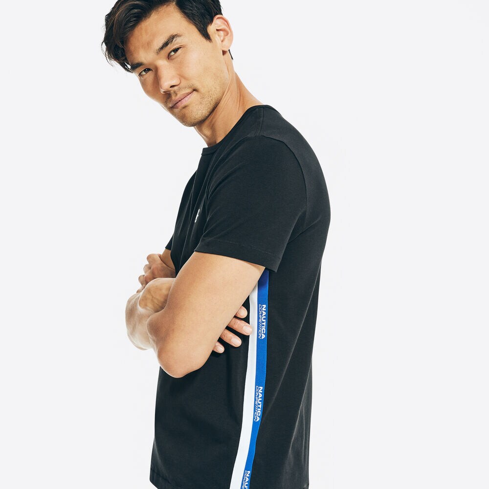 COMPETITION CREWNECK T-SHIRT,True Black,large
