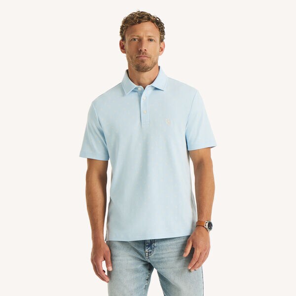 Printed Compass Polo