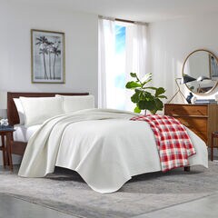 BLUFF PLAID FLEECE BLANKET,Multi,large