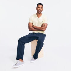BRAND ICON FLEECE SWEATPANT,Navy,large