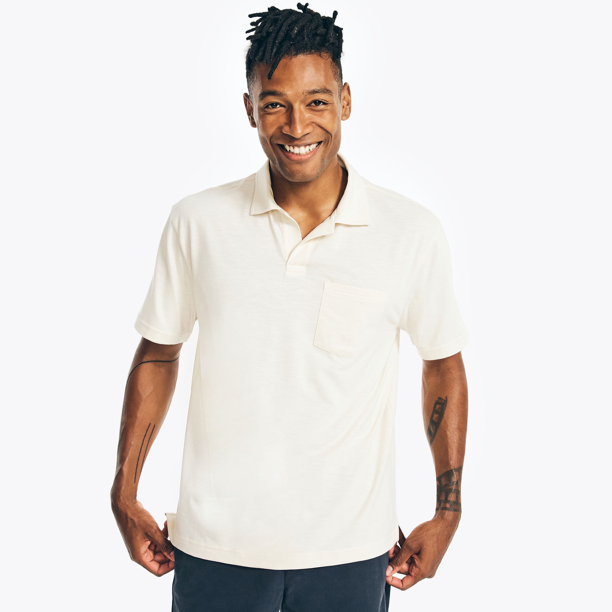 RELAXED FIT POLO,Natural,large