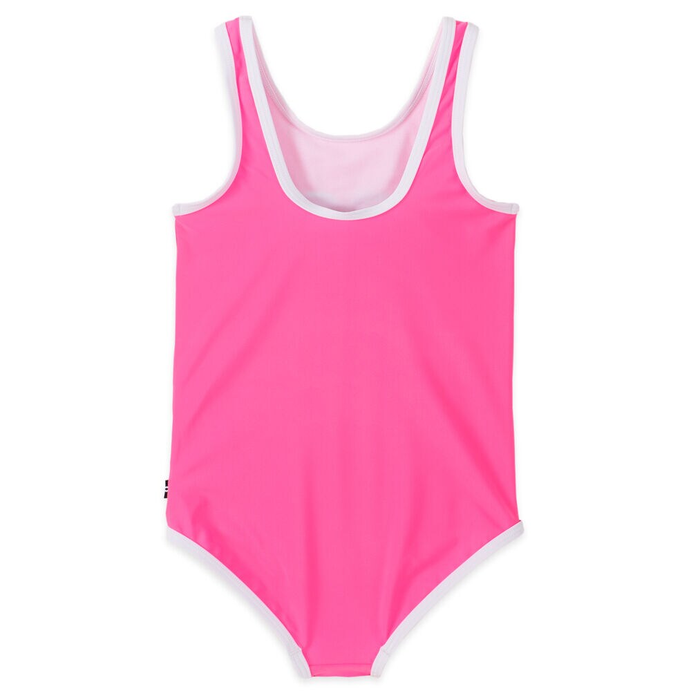 LITTLE GIRLS' HEART FLIP SEQUIN ONE PIECE SWIM (4-7),Biking Red,large