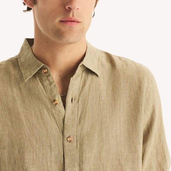 Classic Fit Linen Shirt 
