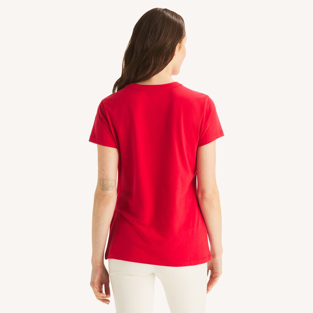 Classic Glitter Graphic T-Shirt,Tomales Red,large