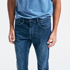 STRAIGHT FIT STRETCH DENIM,Lakeside Indigo Denm Wash,large
