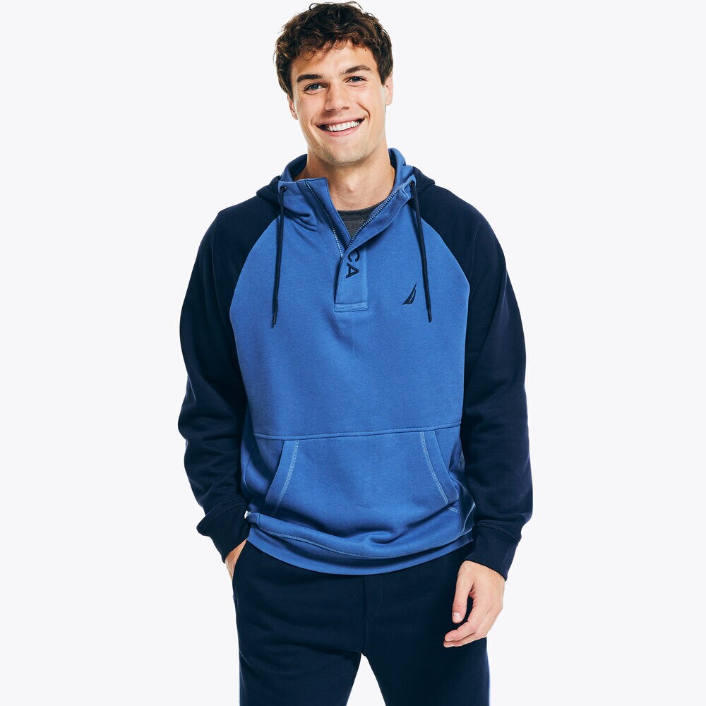 PULLOVER HOODIE,Nite Sea Heather,large