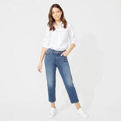 NAUTICA JEANS CO. MID RISE STRAIGHT LEG DENIM,Limoges,large