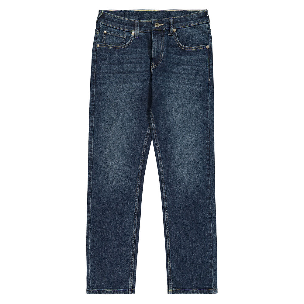 Boys' Straight Denim (8-20),Deep Navy Heather,large