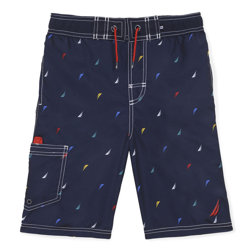 Boys' Shaun brand icon Swim Trunks,Aquadream,large