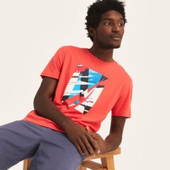 Logo Graphic T-Shirt,Glory Red,large