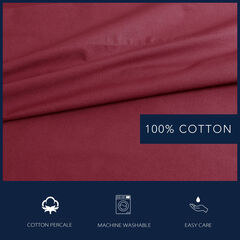 Solid Red Full Sheet Set,Pink Shrimp,large