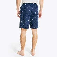 ANCHOR PRINT SLEEP SHORT,Peacoat,large