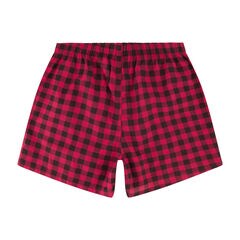 PRINTED WOVEN BOXERS, 3-PACK,Blue Indigo Heather,large