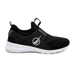 AMBREA MESH SLIP ON SNEAKERS,True Black,large