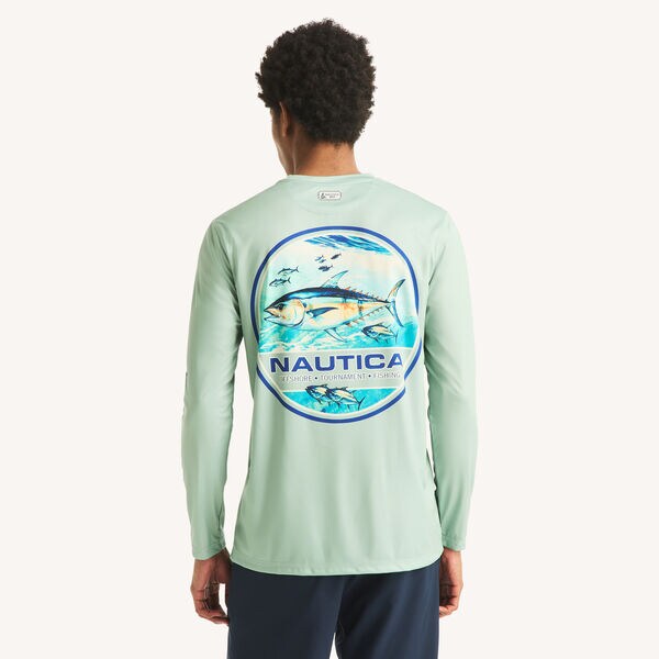 Nautica OTF Long-Sleeve UPF 50+ Shirt