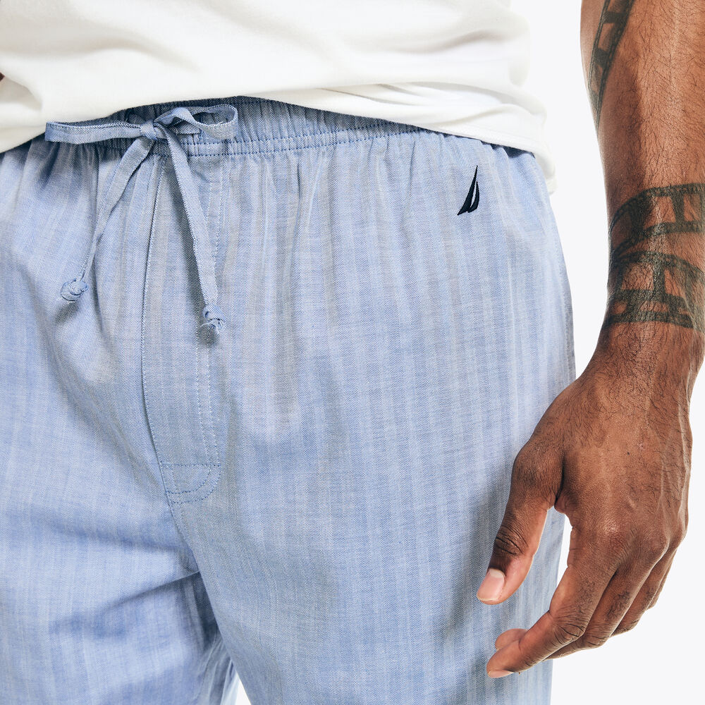 Herringbone Pajama Pant,Estate Blue,large