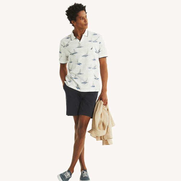 Classic Fit Printed Polo