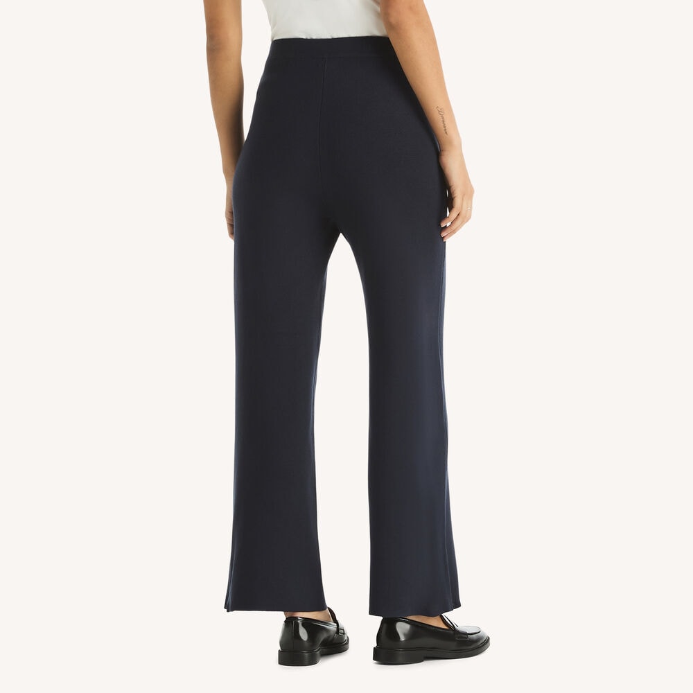 Pull-On Sweater Pant,Navy,large