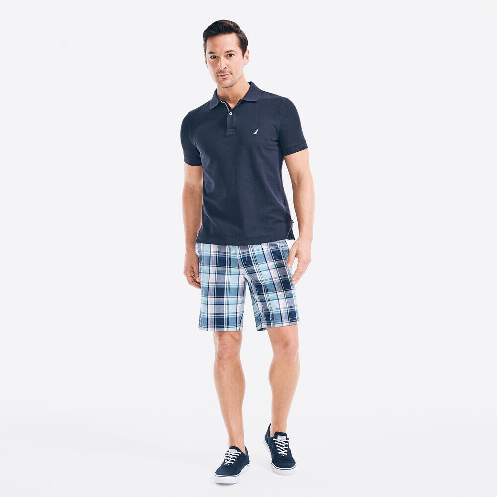 8.5" PLAID SHORT,Alaskan Blue,large