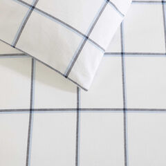 Plot Blue Full/Queen Duvet Cover Set,Blue Mirage,large