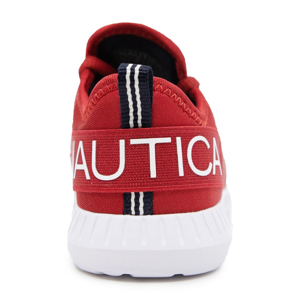 BOYL'S LIGHTWEIGHT EVERYDAY SNEAKER,Nautica Red/Orange,large
