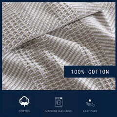 Chevron Brown Full Queen Blanket,Sand Drift Heather,large