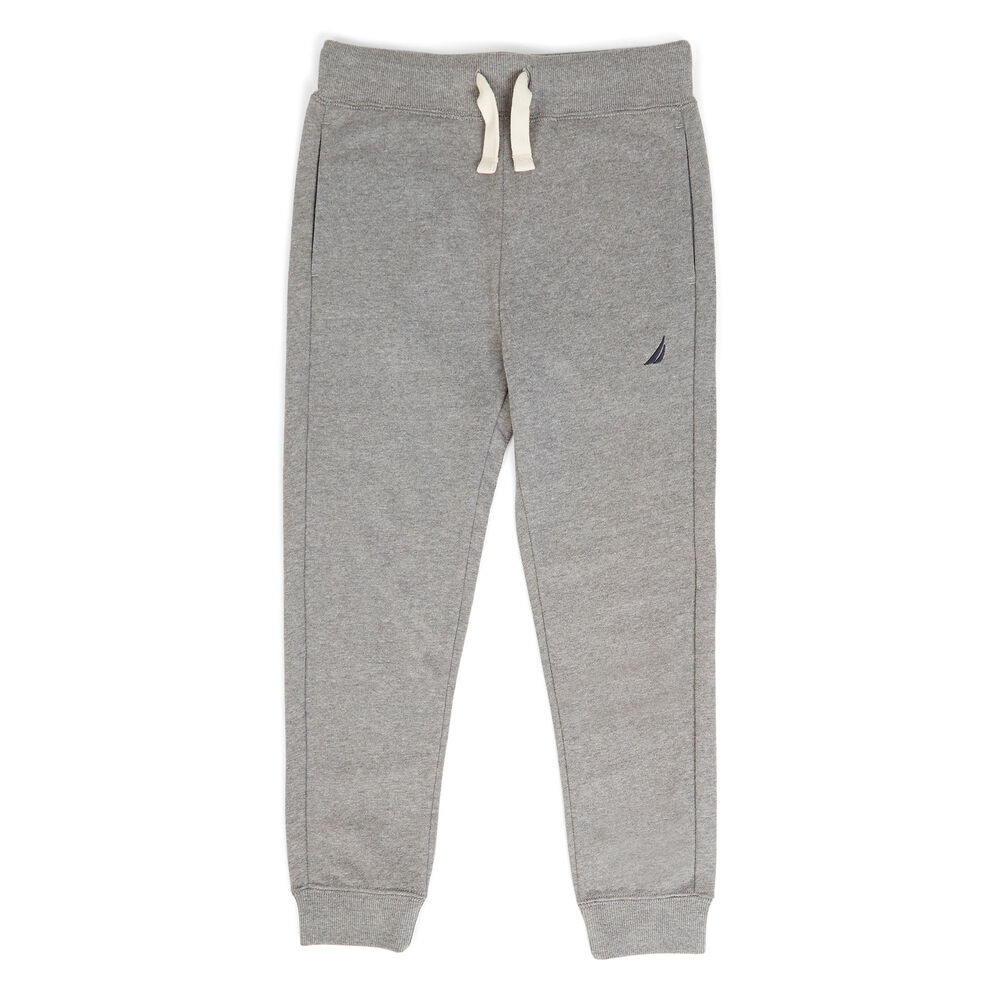 Little Boys' Fitzroy Heathered Joggers (4-7),Oat,large