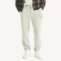 Fleece Jogger,Grey Heather,large