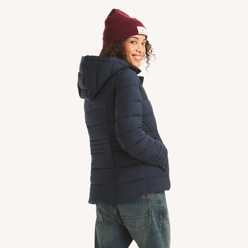 Packable Puffer Jacket,J Navy,large