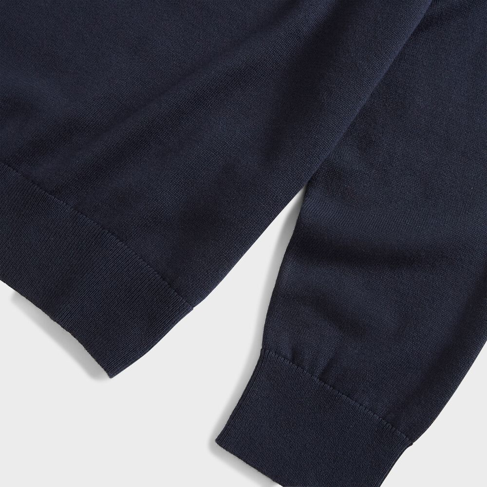 BIG & TALL NAVTECH BRAND ICON V-NECK SWEATER,Navy,large